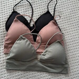 NWT bralette set size medium